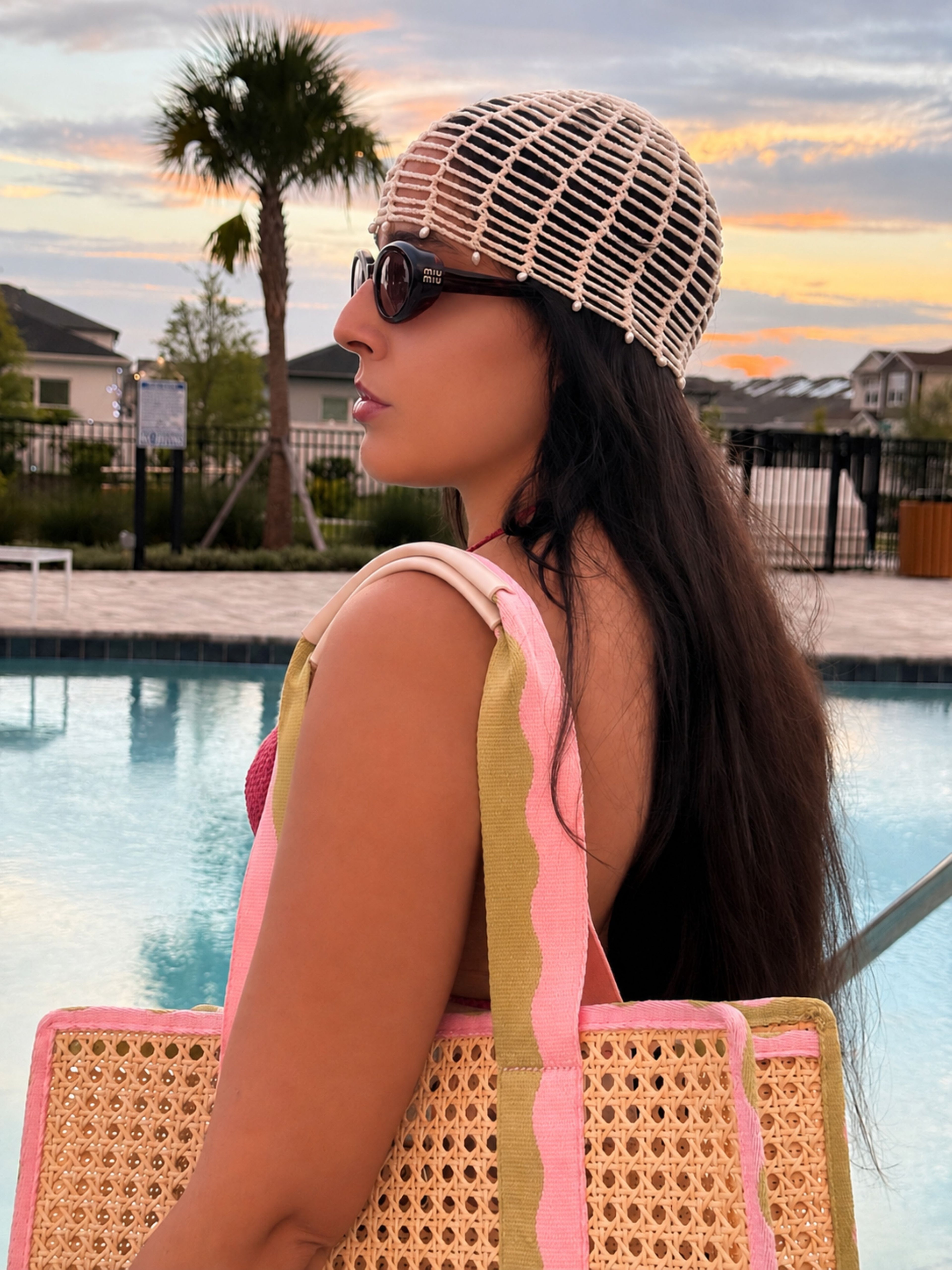 Nacre Pearl Beanie
