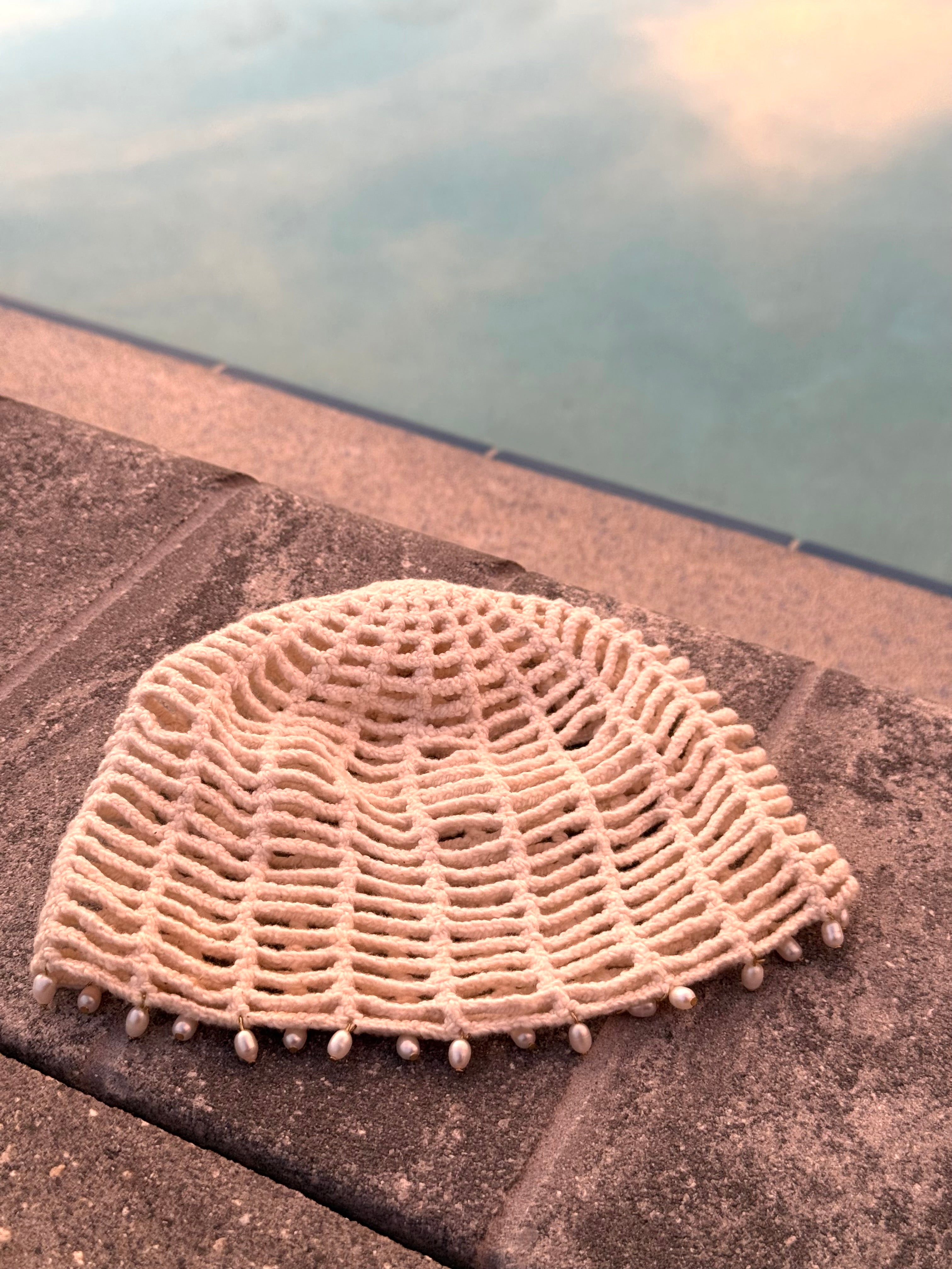 Nacre Pearl Beanie